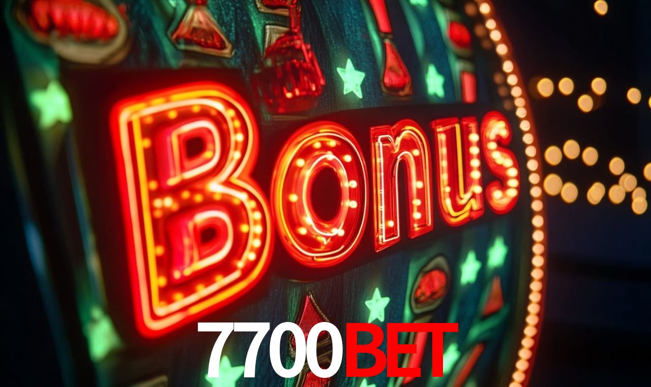 Bônus de Boas-vindas 7700bet